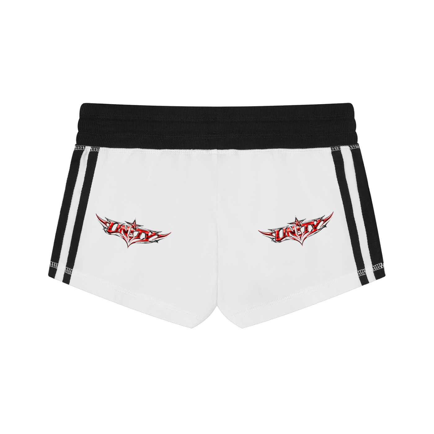 Women's Contrast Stripe Track Shorts
