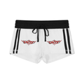 Women's Contrast Stripe Track Shorts